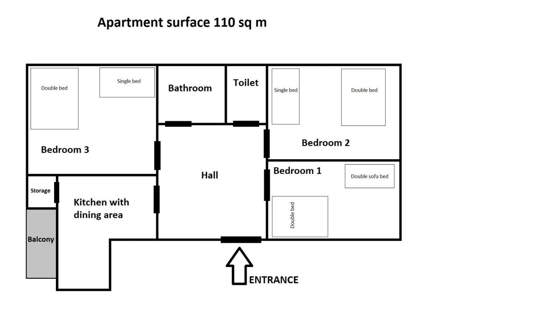 Apartment Calm Pedzichow Street *